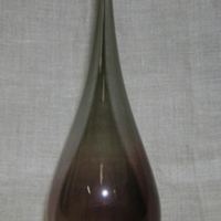 SLM 28155 - Vas av rökgrått glas, design Nils Landberg för Orrefors 1960