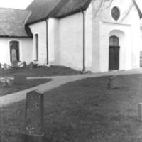 SLM A16-336 - Runtuna kyrka, vapenhuset, foto 1973.
