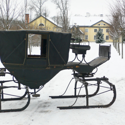 SLM D2016-2063 - Hästvagn, Christineholm ca 1890