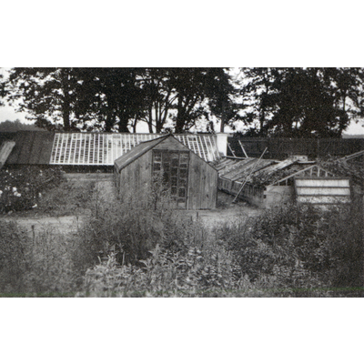 SLM R507-92-4 - Växthus vid Björksund år 1929