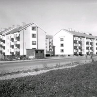 SLM POR53-2958 - Bostäder vid Fågelbovägen 1953.