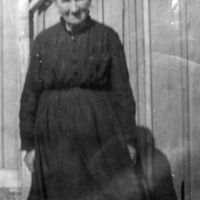SLM P07-2549 - Kristina Skeppstedt i USA i början av 1900-talet, hon utvandrade 1902