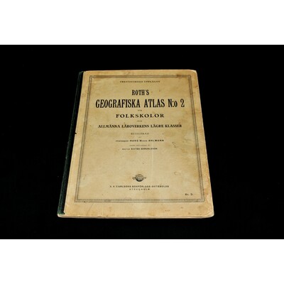 SLM 39557 - Roth's geografiska atlas n:o 2