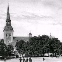 SLM M028871 - Kyrktornet på Södertälje kyrka