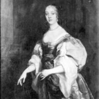 SLM M026413 - Porträttmålning, Drottning Katarina av England