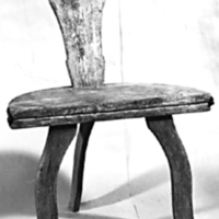 SLM 3514 - Matstol, bordstol, från Kramnästorp i Mellösa socken