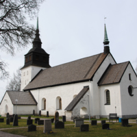 SLM D10-594 - Vansö kyrka, exteriör från sydost