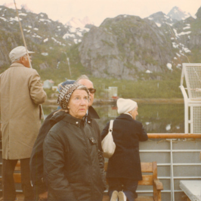 SLM P2015-689 - Karin och Arne Wohlin på semester i Norge 1977
