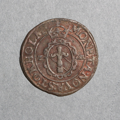 SLM 16843 - Mynt, 2 öre silvermynt typ I 1573, Johan III