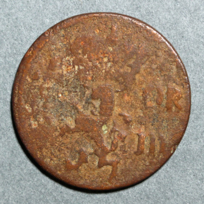 SLM 16203 - Mynt, 1/6 öre kopparmynt 1676(?), Karl XI