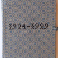 DSLH 559 92 - Provbok, inbunden, Södermanlands läns Hemslöjdsförening 1924-1929