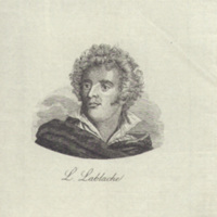 SLM 8654 - Etsning, Luigi Lablache, italiensk operasångare