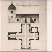 SLM M019355 - Ritning, Stigtomta kyrka, 1700-tal