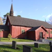 SLM D10-464 - Tunabergs kyrka, exteriör från söder