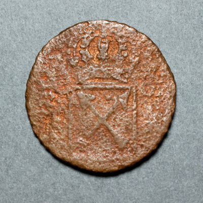 SLM 16304 - Mynt, 1 öre kopparmynt, 1719-1720, Ulrika Eleonora