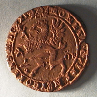 SLM 16031 - Mynt, 1/2 öre kopparmynt 1629, Gustav II Adolf