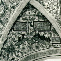 SLM M016221 - Valvmålning i Vrena kyrka 1962