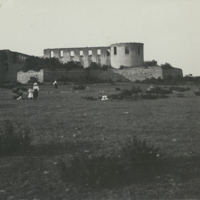 SLM P2013-388 - Borgholms slott på Öland omkring 1900