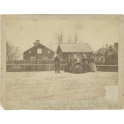 SLM R135-89-5 - Yngerstrands prästgård, 1860-tal