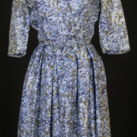 SLM 37089 1-2 - Karin Wohlins klänning från slutet av 1950-talet