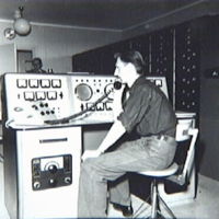 SLM POR58-5753 - Radiostationen i Björkvik, foto 1958