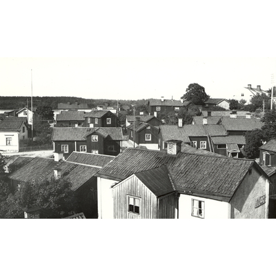 SLM SEM_Fg524 - Utsikt från sparbankshuset i Strängnäs.