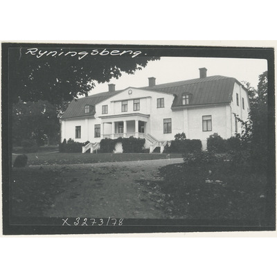 SLM X3273-78 - Ryningsbergs säteri, Eskilstuna