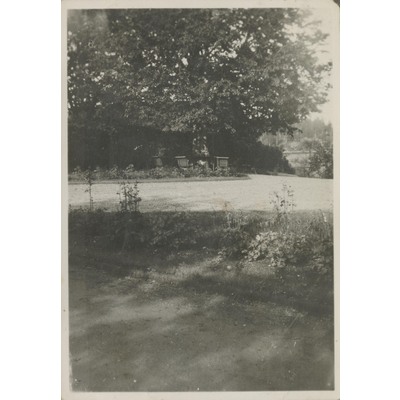 SLM P10-603 - Trädgården på Veda, 1932
