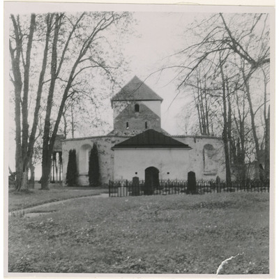 SLM M004913 - Björkviks gamla kyrka, foto 1962.