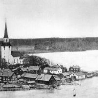 SLM A11-221 - Del av panorama, finns avbildat i Strandbergs bok.