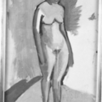 DEP NM 2298-1921 B - Oljemålning av Ivan Aguéli