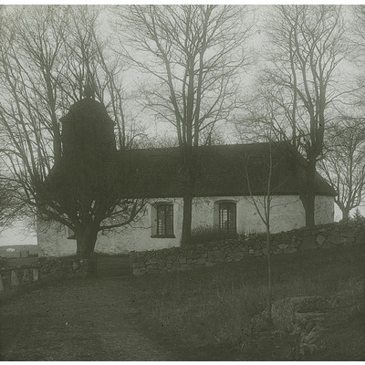 SLM DIA2022-0142 - Dillnäs kyrka omkring 1905
