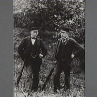 SLM AR10-1281239 - Gustav och Erik Larsson, Högsjö ca 1910-tal