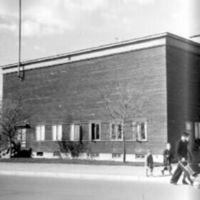 SLM A11-44 - Tennishallen i Eskilstuna år 1945