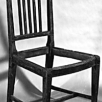 SLM 3459 - Gustaviansk stol tillverkad av Johan Erik Höglander