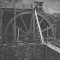 SLM A16-37 - Under restaurering, Torpesta kvarn med vattenhjul
