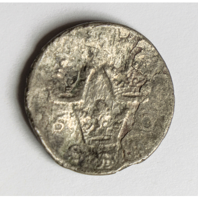 SLM 59477 5 - Mynt av silver, 5 öre 169?, Karl XI, från Strängnäs