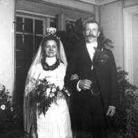 SLM X10-127 - Simon och Elin Florins bröllop 1908