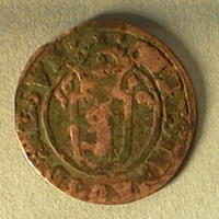 SLM 16051 - Mynt, 1 öre silvermynt 1636, Kristina