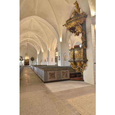SLM D2023-0781 - Predikstol och bänkkvarter i Sankt Nicolai kyrka