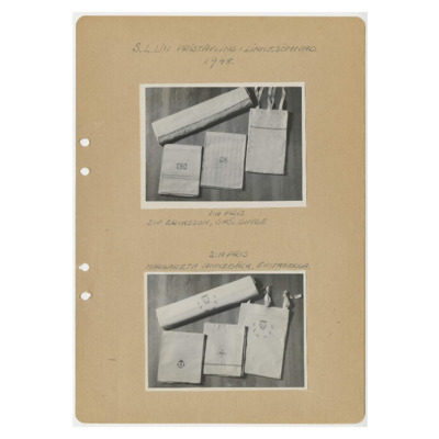 SLM 39546 - Album, hemslöjd 1948-1955