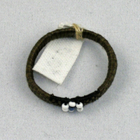 SLM 10018 1 - Hårarbete, Ring, 1850-1900