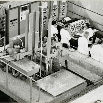 SLM P11-3563 - Forskningsreaktor R2-0, vid Studsviks forskningsanläggningen på 1960-talet