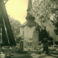 SLM M016832 - Sköldinge kyrka och gravkor