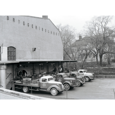 SLM RKu-0389 - Bryggeribolaget i Nyköping ca 1955