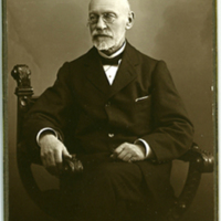 SLM P07-1689 - Bankkamrer Gustaf Holmberg född 1857 i Nyköping
