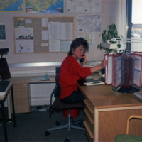 SLM S2013-88-9 - Kontoristen Christina Eliasson, SLT:s huvudkontor i Nyköping