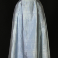 SLM 37091 1 - Karin Wohlins ljusblå sidenklänning från 1958