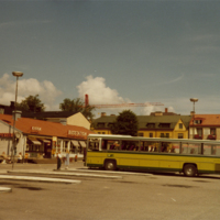 SLM SB13-185 - Eskilstuna busstation, juli 1980