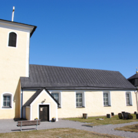 SLM D10-353 - Torsåkers kyrka, exteriör sedd från söder.